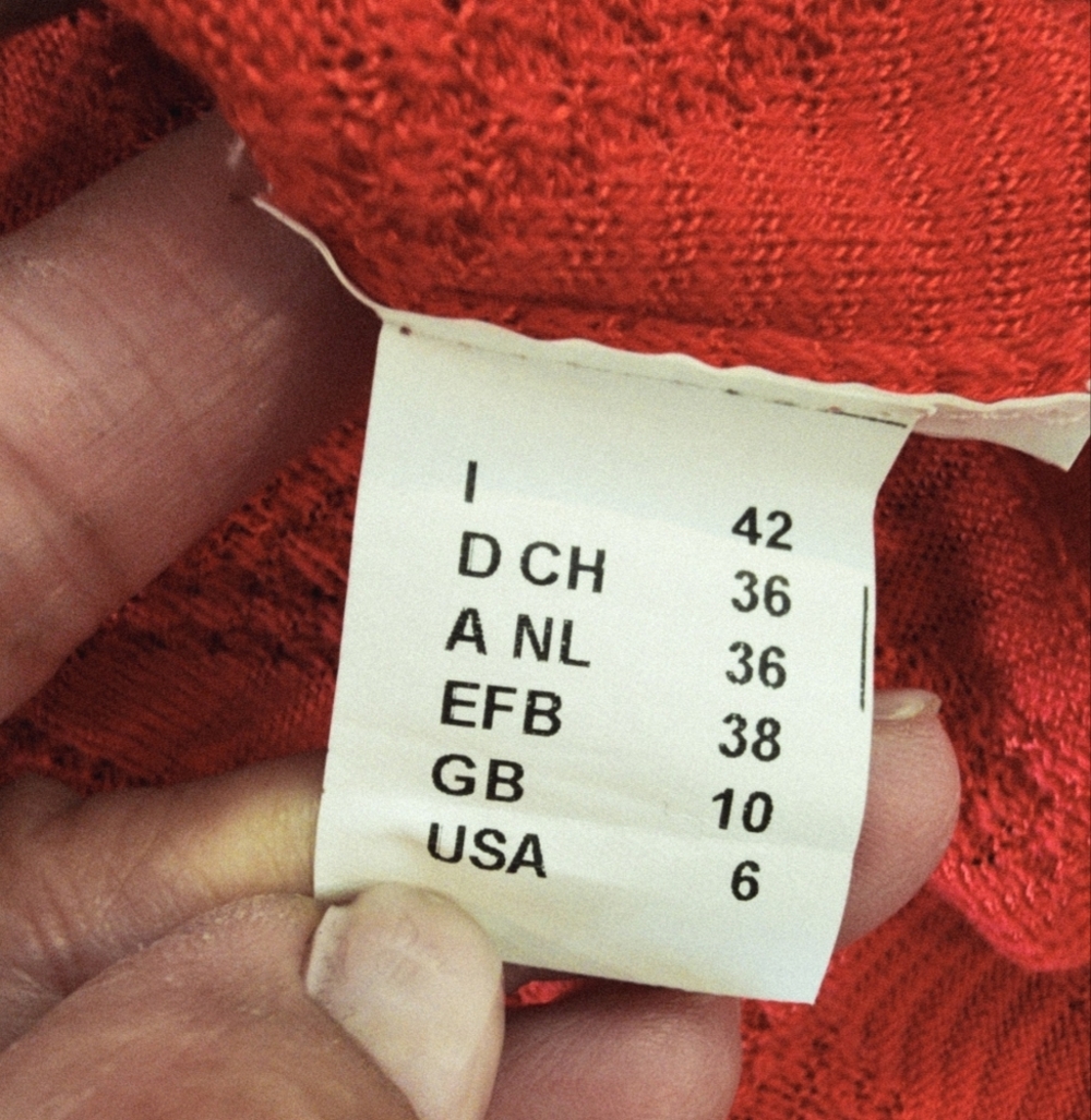 MISSONI WOMENS CREW NECK SHORT SLEEVE KNITTED FIT & FLARE DRESS SZ US 6 - Picture 6 of 14